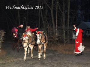 Weihnachtsfeier 2015 Waldteichfreunde Moritzburg e.V